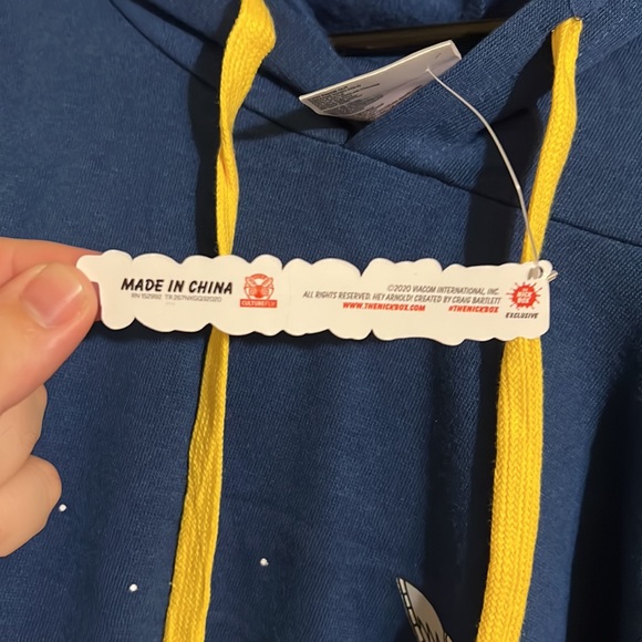 Hey Arnold! Nick Box Exclusive Halloween Hoodie 3XL NWT - Picture 7 of 7